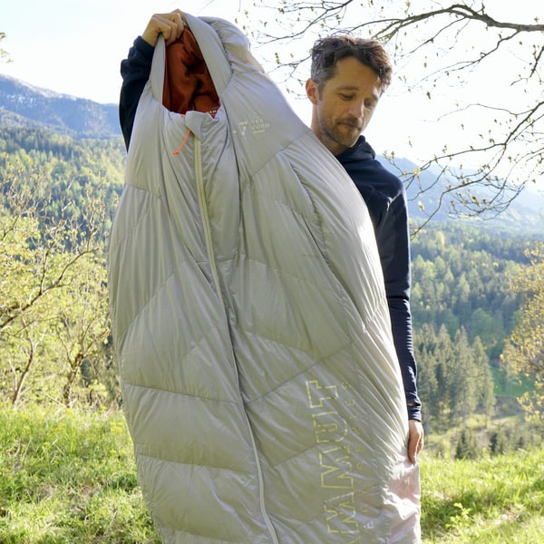 50 F mit tragbarem Sack für Innenisolierung und Outdoor Wandern Rucksack und Camping GEERTOP Daunenschlafsack Schlafsack Warm Leichtgewichtiger Komfort 10 C 