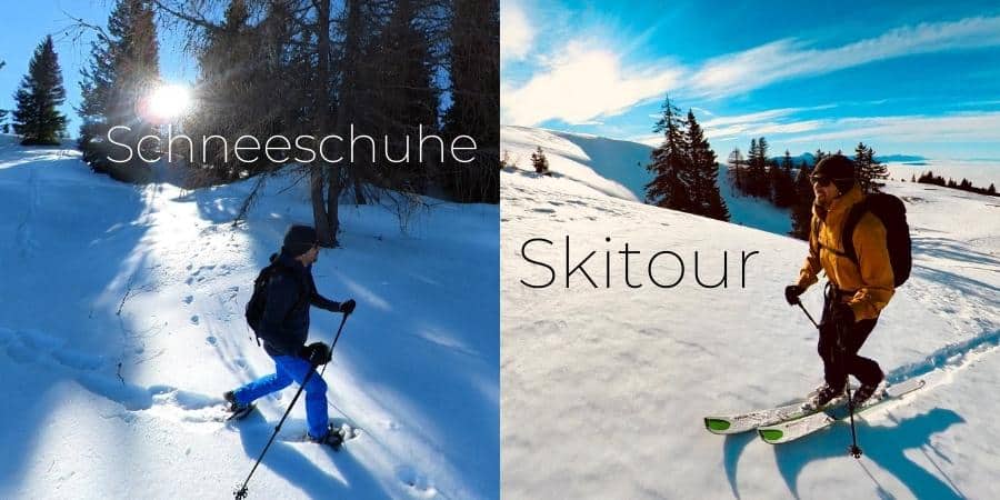 Skitour vs Schneeschuhe