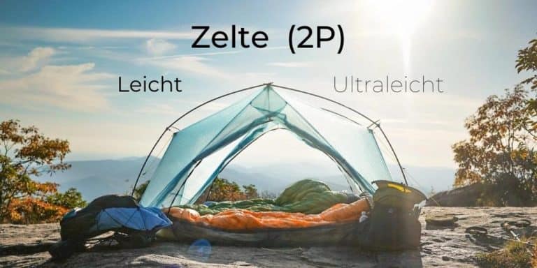 Zelt Test (2 Personen) 2023 |  Leicht & ULTRALEICHT