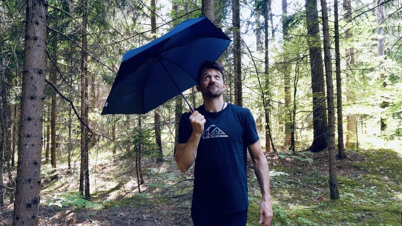 Doppler Regenschirm Test4